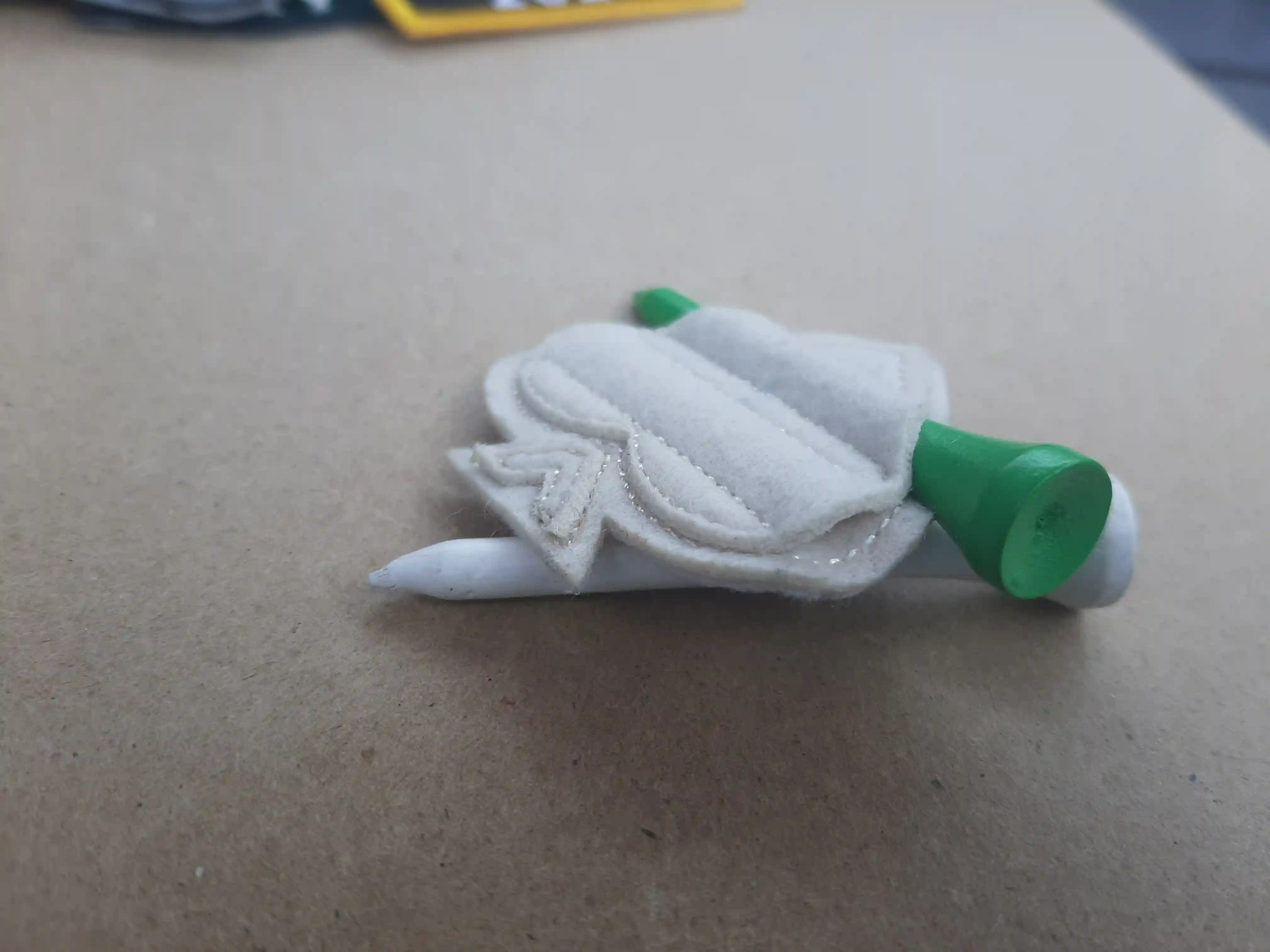 Double Applique Golf TEE Holder patch with Velcro.  Unique application of 2 patches joined together and you can carry Fishing Hooks and Golf Tees Double Applique Sports_Golf
